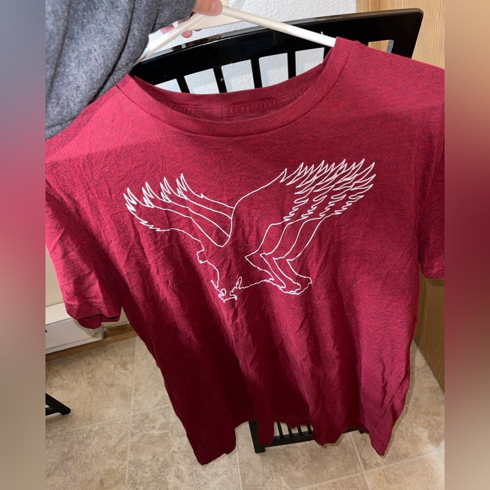 Red Hollister shirt
